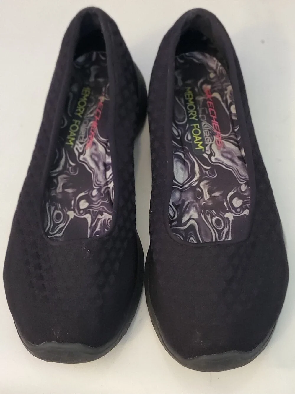 SKETCHERS Sport Active Microburst One Up Slip On Flat Shoe MEMORY FOAM SIZE 8